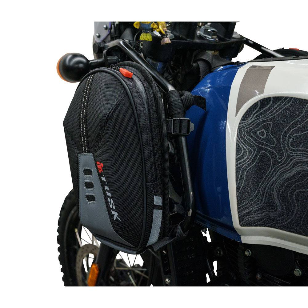 Tusk Sidekick Motorcycle Tank Saddle Bags - Adventure Parts