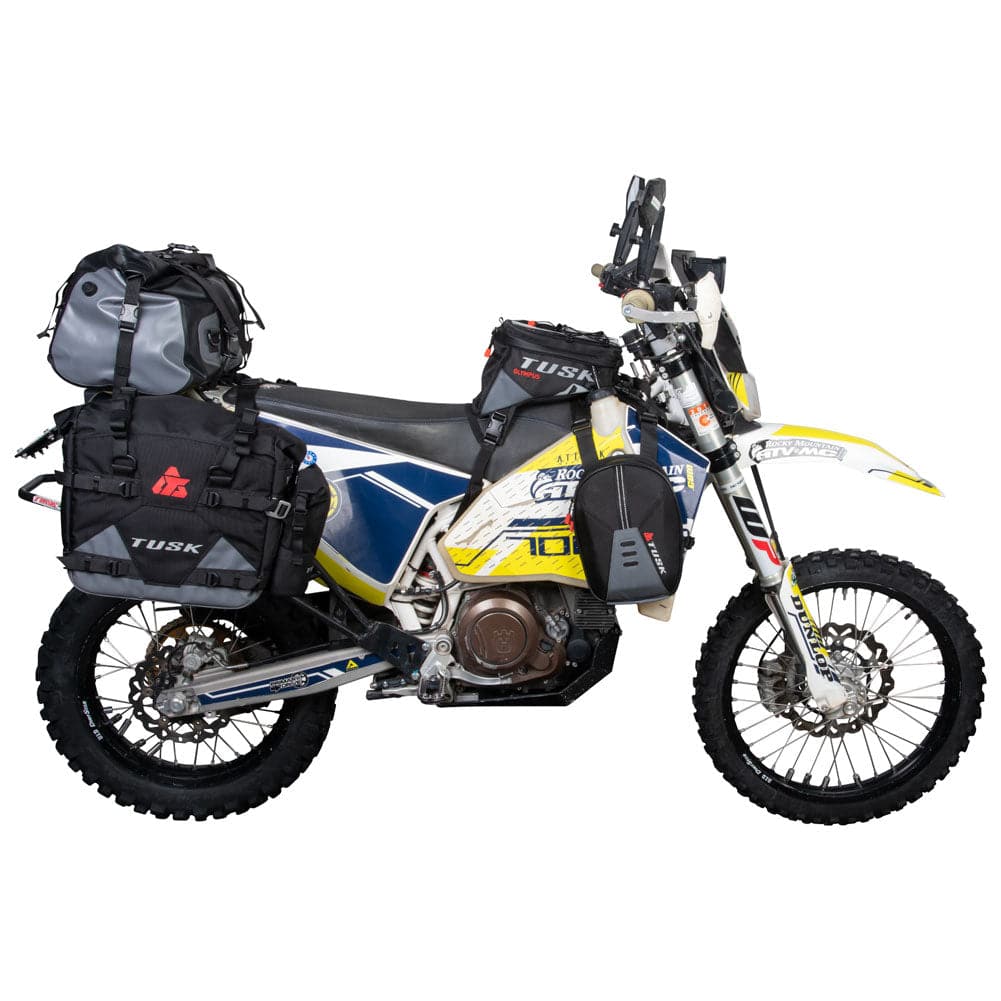 Tusk Sidekick Motorcycle Tank Saddle Bags - Adventure Parts