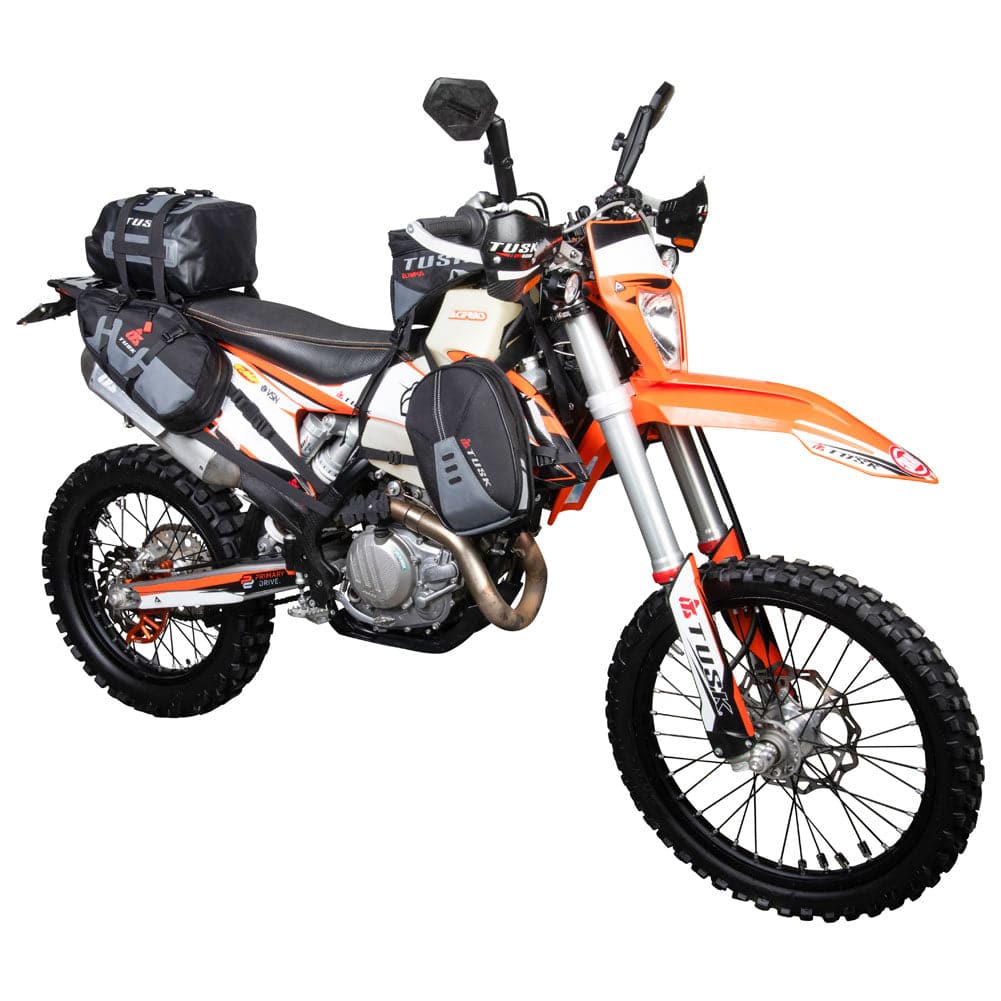 Tusk Sidekick Motorcycle Tank Saddle Bags - Adventure Parts