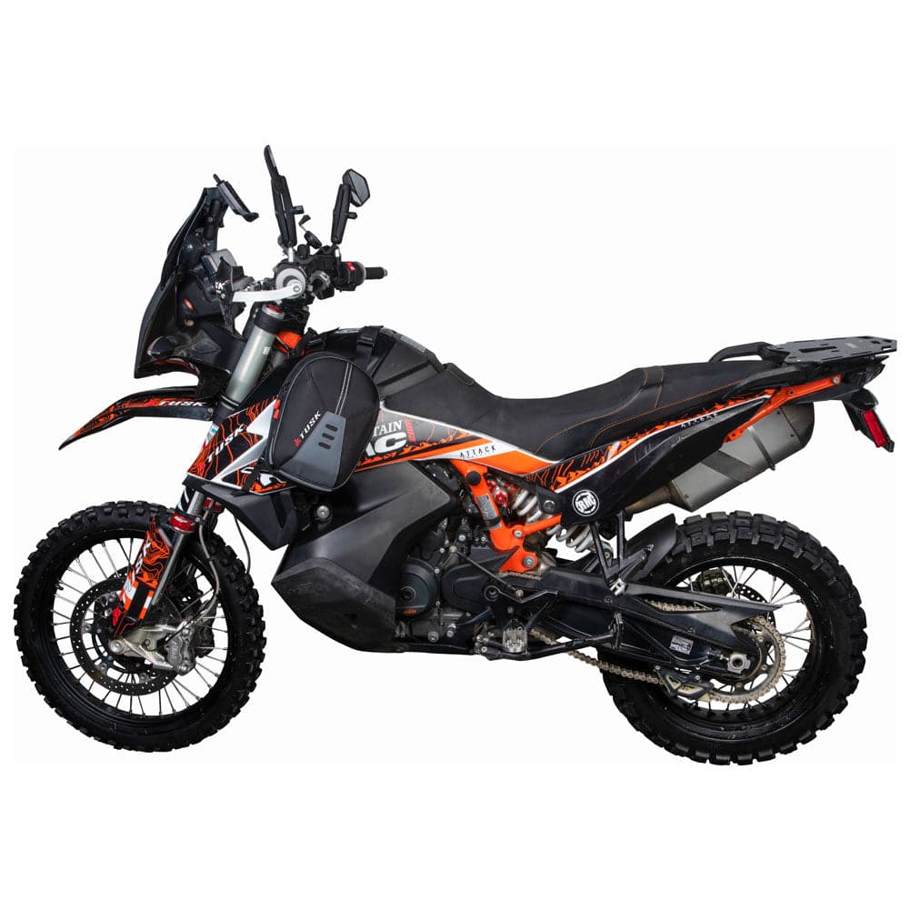 Tusk Sidekick Motorcycle Tank Saddle Bags - Adventure Parts