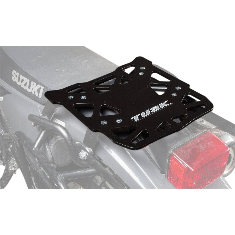 Xitomer Saddlebag Support Racks For Suzuki DR650 (1996–2023) – Black Steel Side Carriers