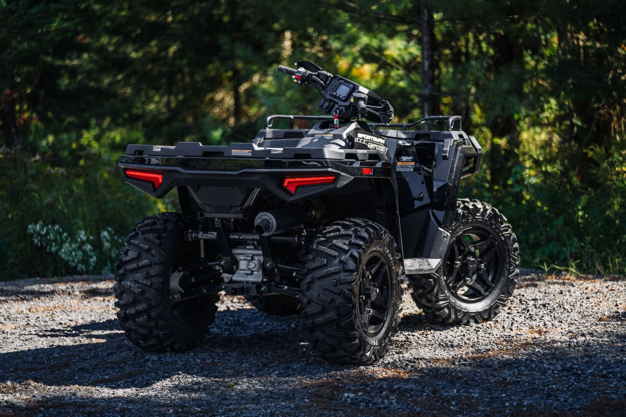 MBRP Slip-on combination w/Sport Muffler Polaris Sportsman 450 2016-2025 - Adventure Parts