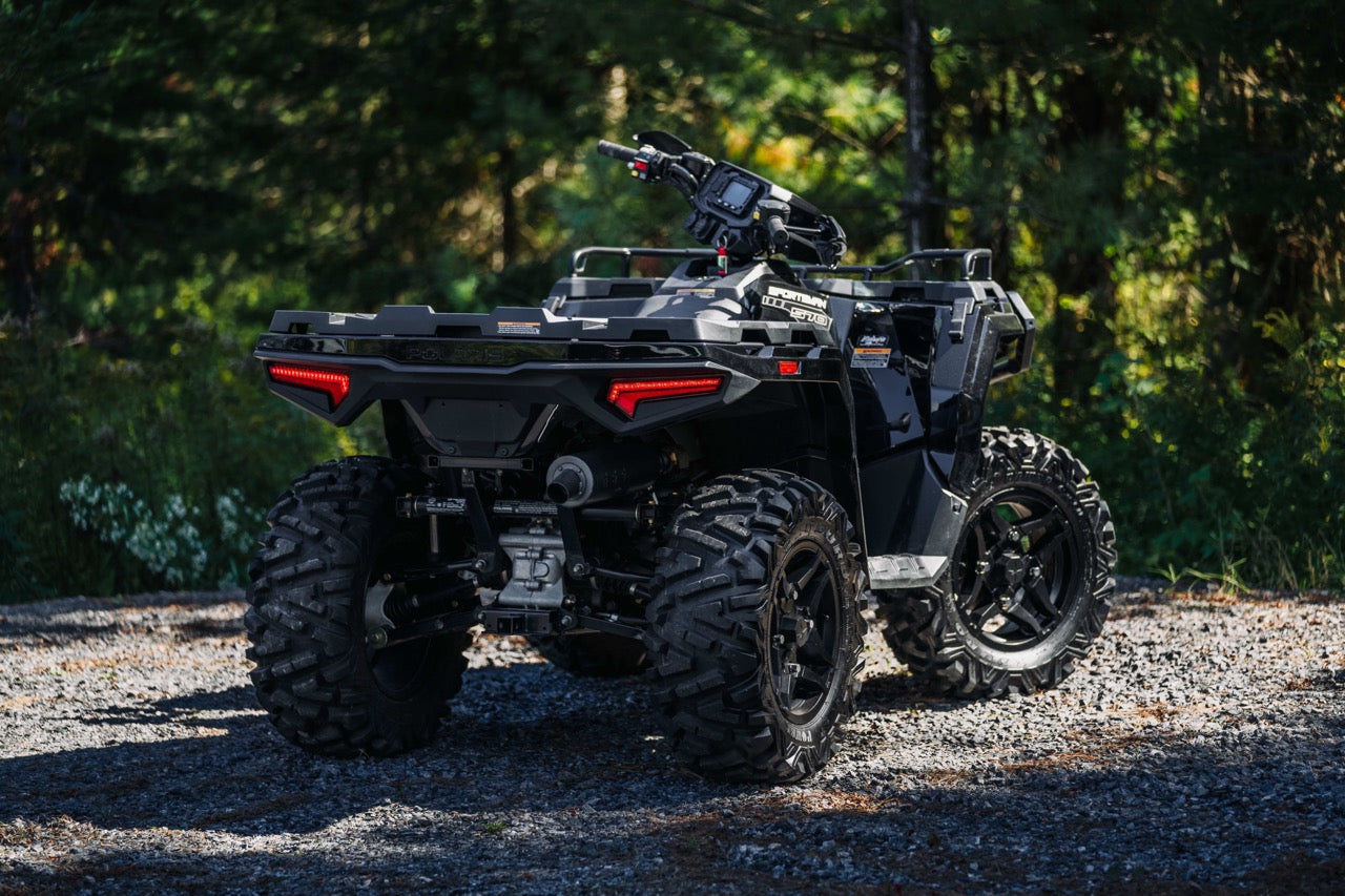 MBRP Slip-on combination w/Sport Muffler Polaris Sportsman 450 2016-2025 - Adventure Parts