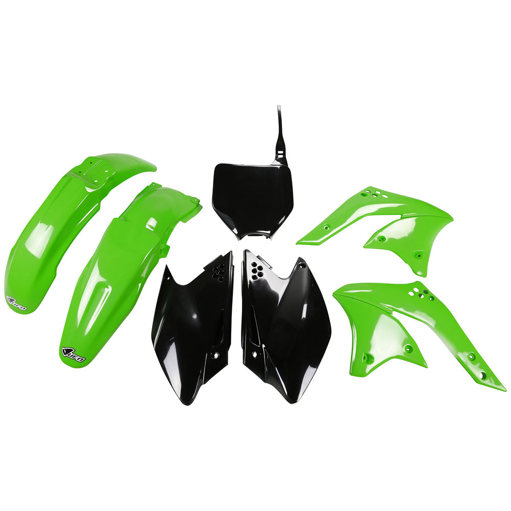 UFO Complete Plastic Kit Kawasaki KX250F 2008 - Adventure Parts