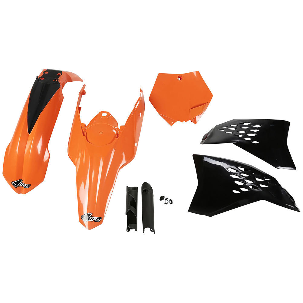 UFO Full Plastic Kit KTM 125 SX 2007–2010 - Adventure Parts