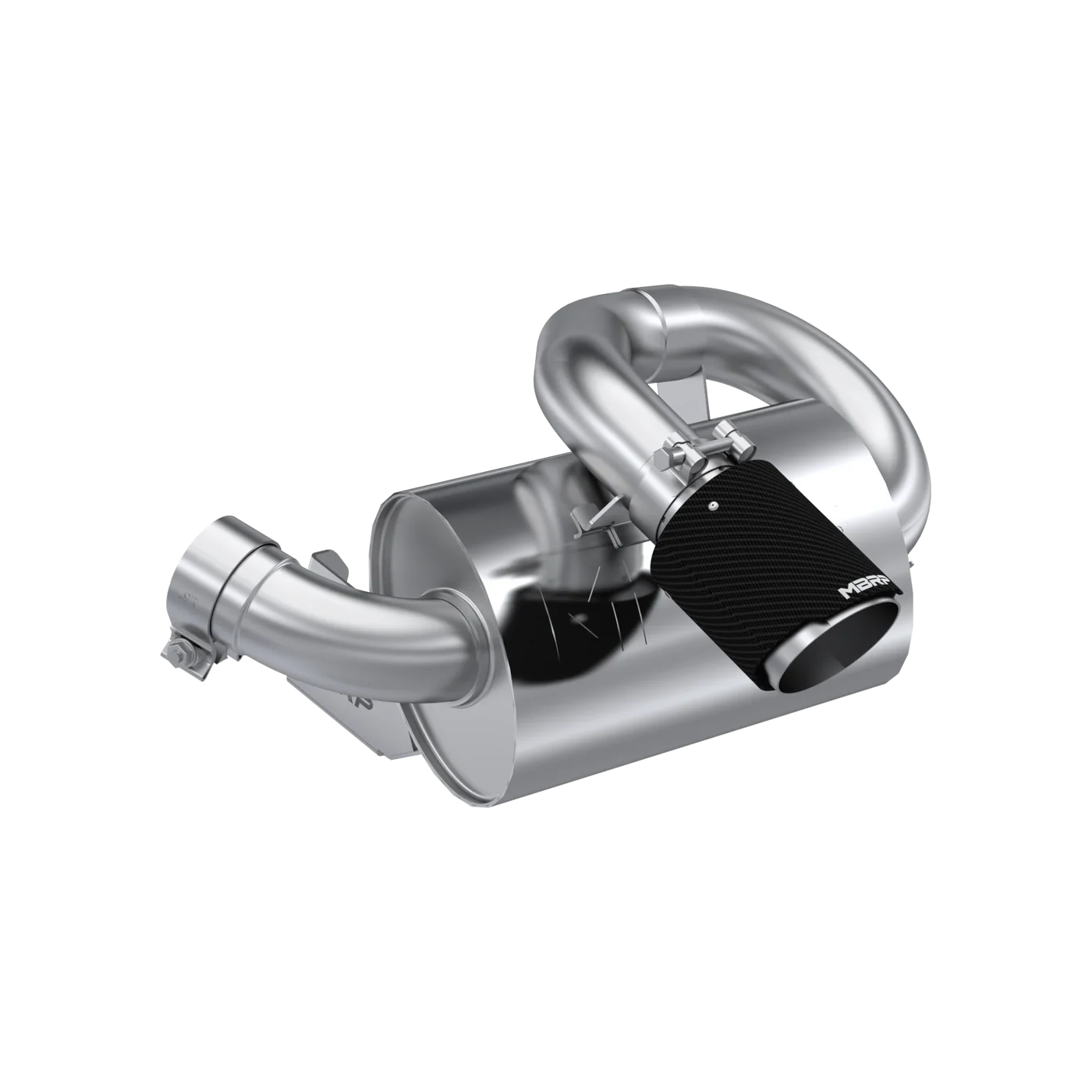 MBRP Single Slip-on Center Exit Performance Series Can-Am Commander 1000R 2021-2025