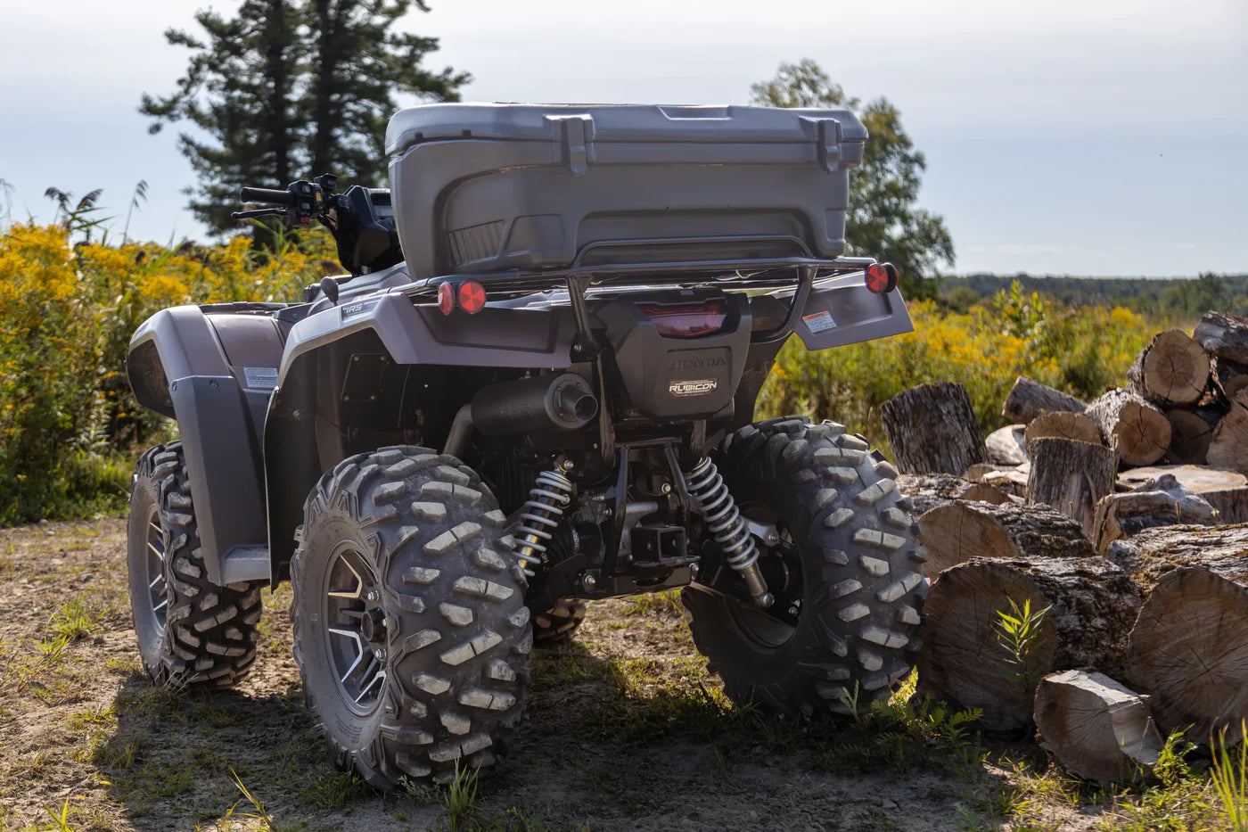 MBRP Slip-on system w/Performance Muffler Honda TRX500FA6 FourTrax Foreman Rubicon Auto DCT EPS 2015-2026