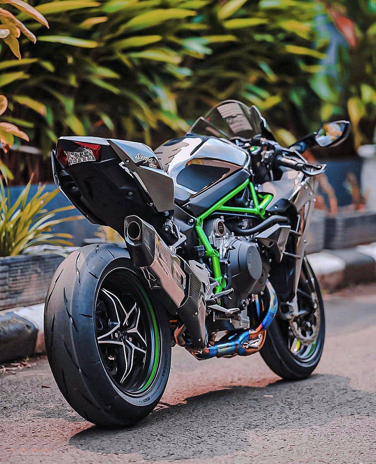 Vandemon Bimodal Stealth Titanium Exhaust System Kawasaki H2 H2R 2015-2024 - Adventure Parts