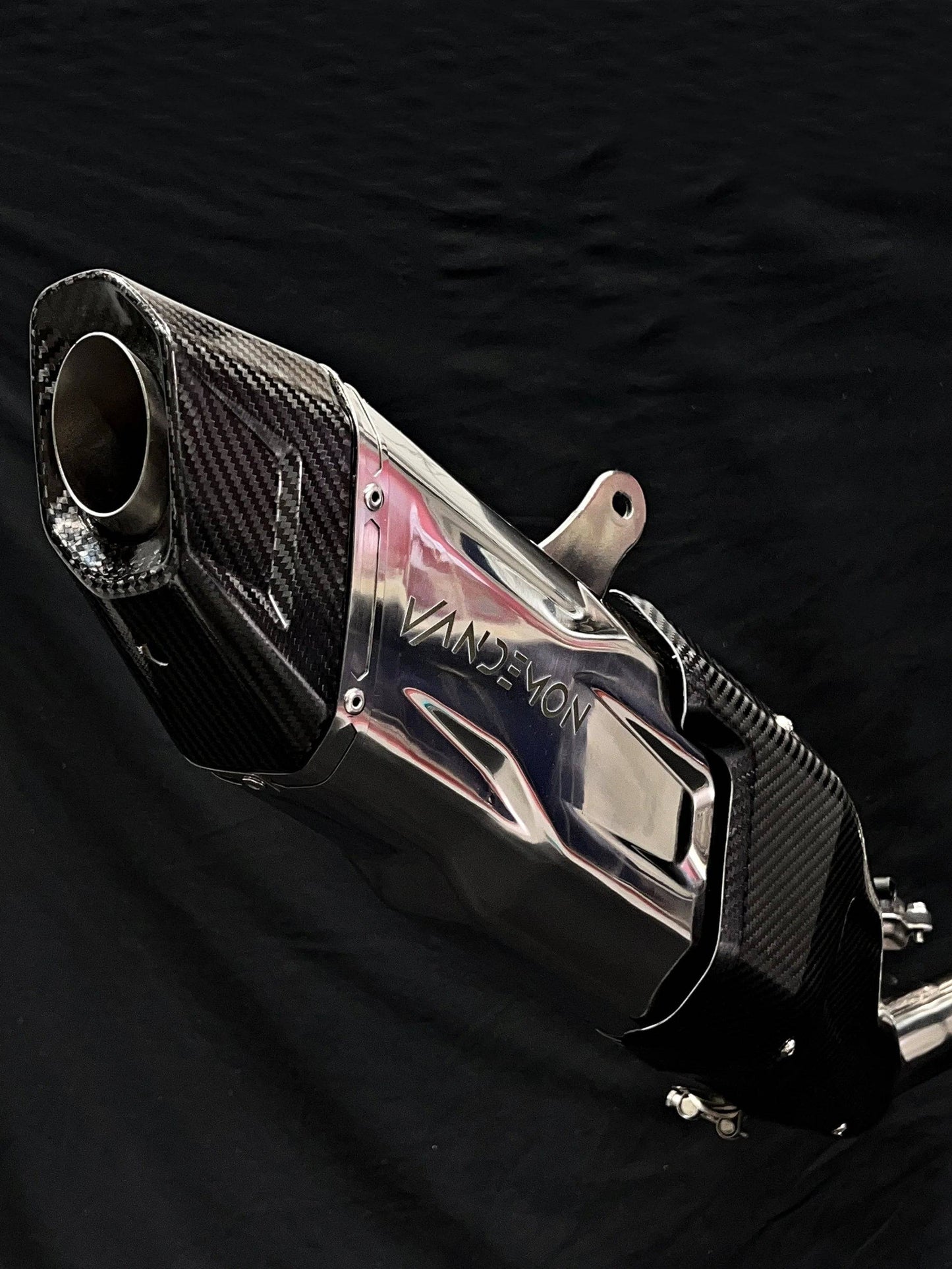 Vandemon Bimodal Stealth Titanium Exhaust System Kawasaki ZH2 2020-2024 - Adventure Parts