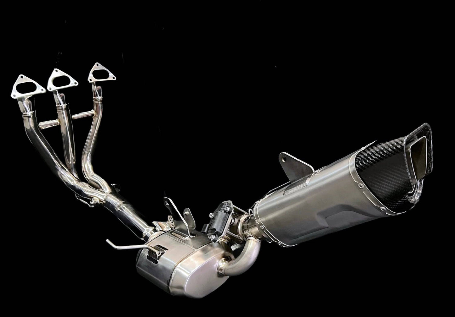 Vandemon Bimodal Stealth Titanium Exhaust System Triumph Speed Triple 1200RS & RR 2021-2024