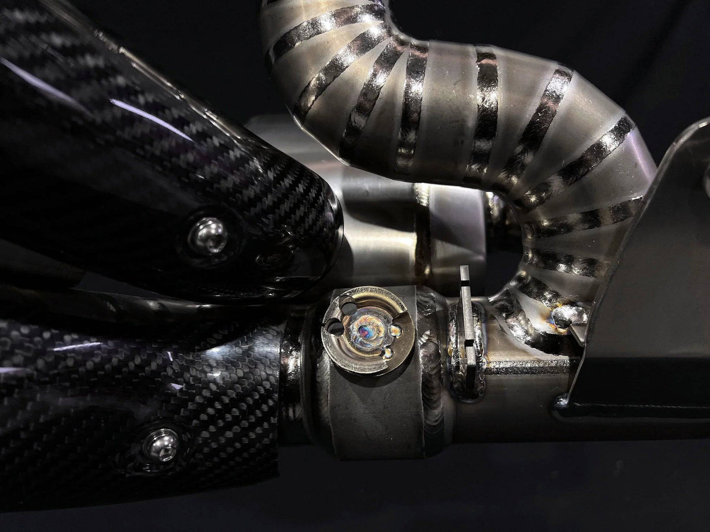 Vandemon Bimodal Stealth Titanium Slip-On Ducati Supersport 950 2021-2023