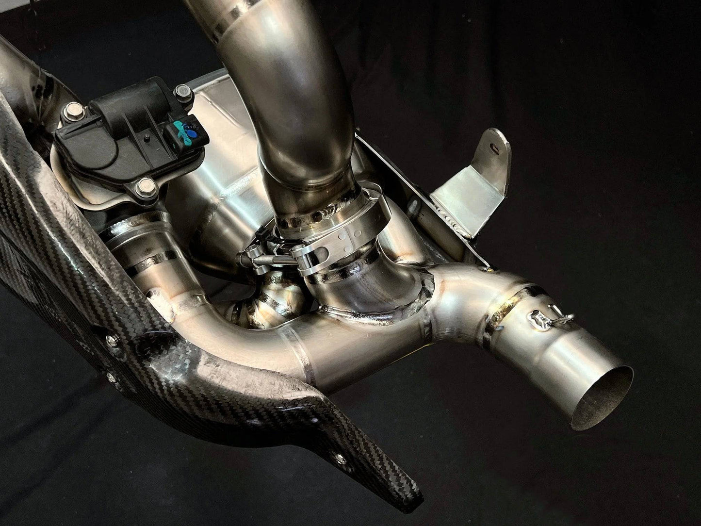 Vandemon Bimodal Stealth Titanium Slip-On Ducati X Diavel & Diavel S 1260