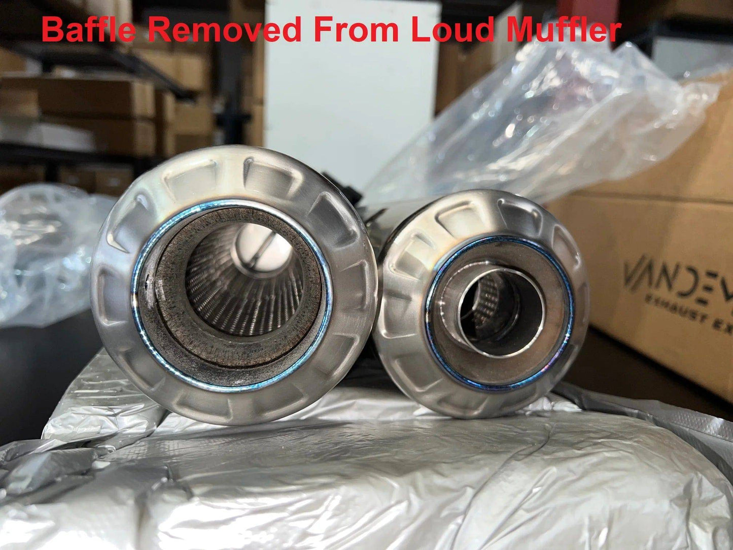 Vandemon Bimodal Stealth Titanium Slip-On Mufflers Harley Davidson Sportster S 1250cc 2021-2023 - Adventure Parts