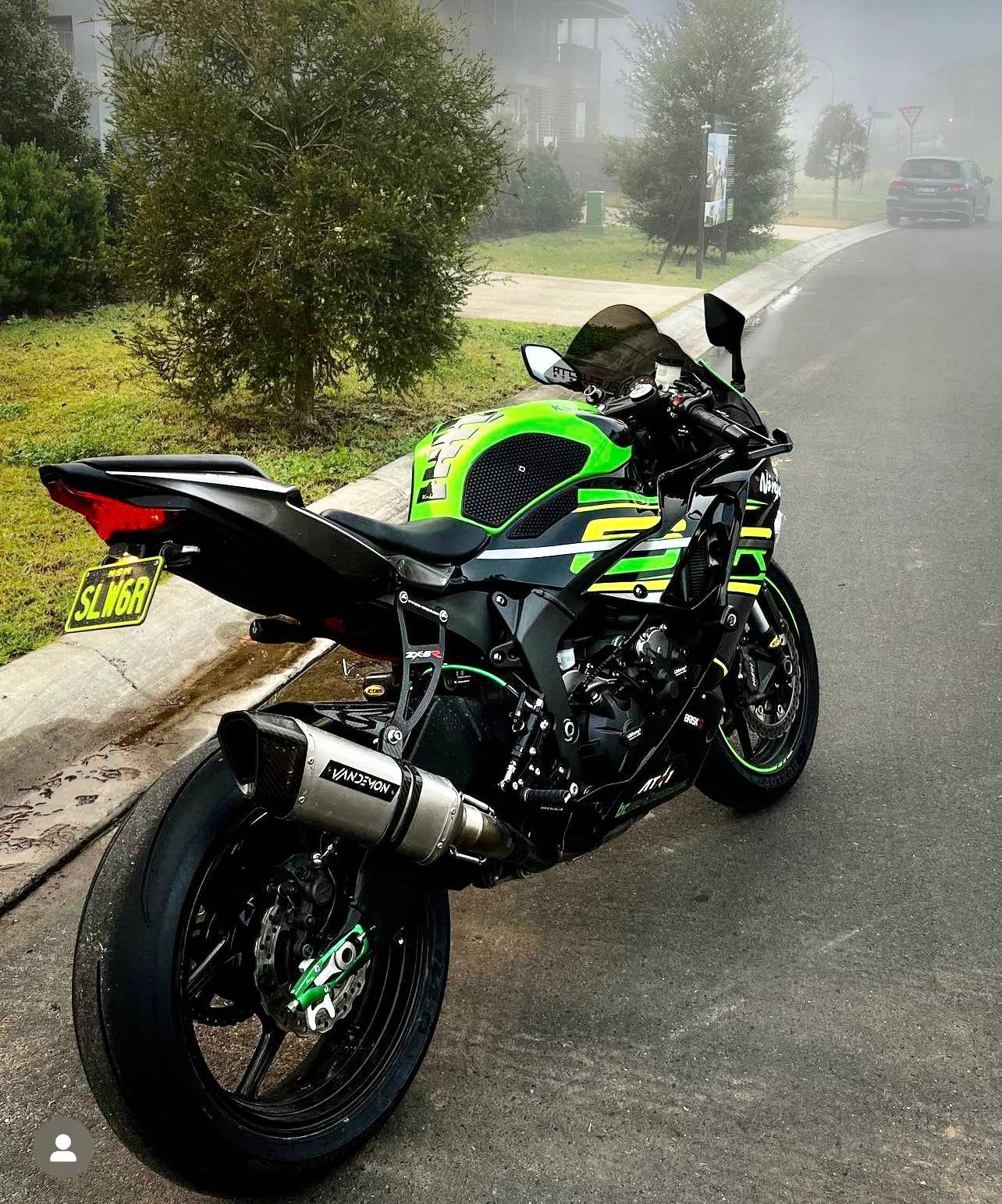 Vandemon Full Titanium Exhaust Kawasaki ZX6R 600 & 636 2009-2024 - Adventure Parts