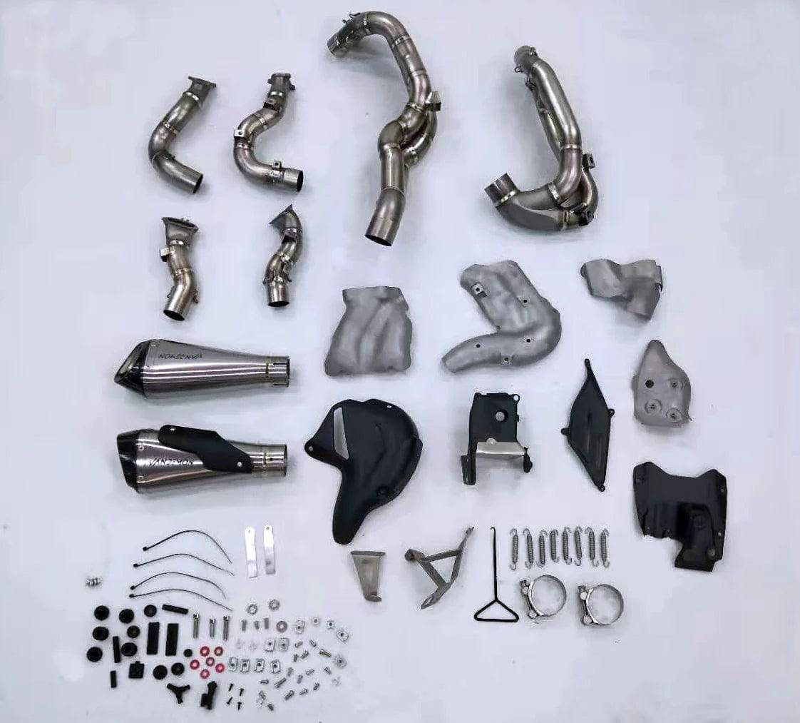 Vandemon Full Titanium Exhaust Kit Ducati Panigale V4S & V4R 2018-2020 - Adventure Parts