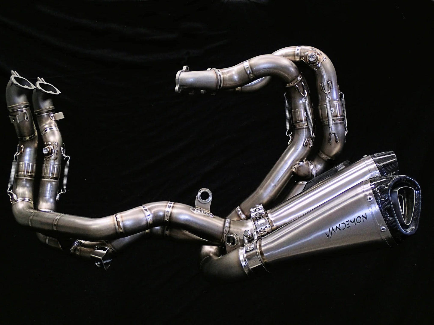 Vandemon Full Titanium Exhaust Kit Ducati Panigale V4S & V4R 2018-2020 - Adventure Parts
