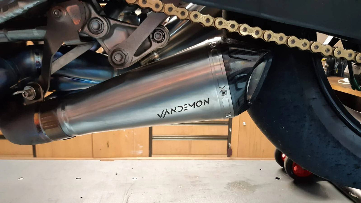 Vandemon Full Titanium Exhaust Kit Ducati Panigale V4S & V4R 2018-2020 - Adventure Parts