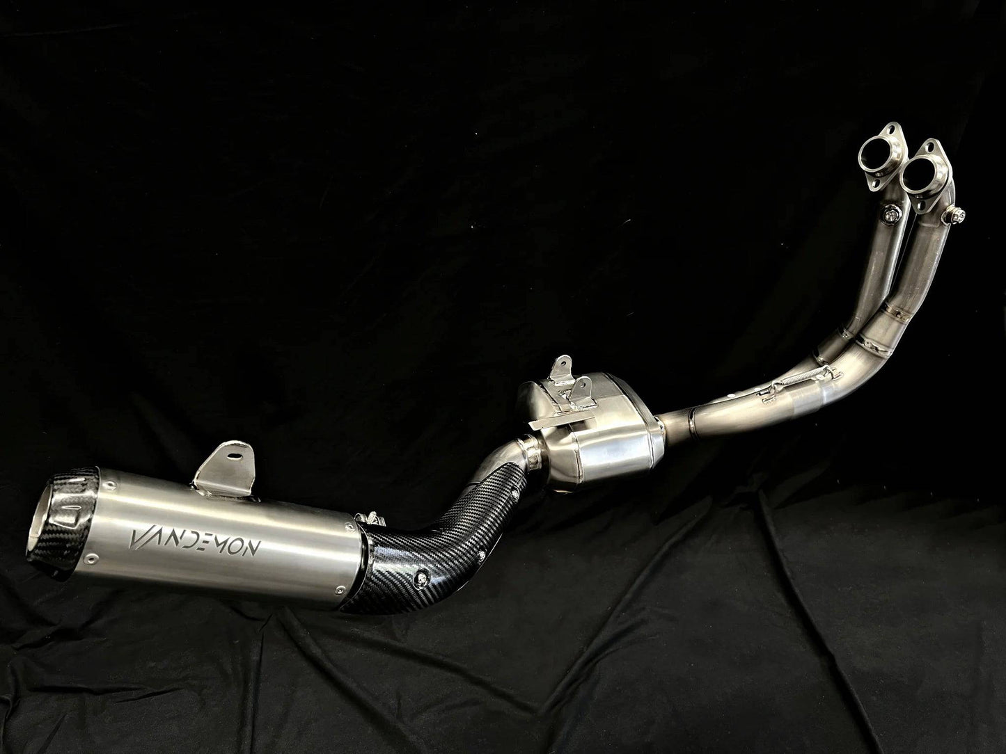 Vandemon Full Titanium Exhaust System Aprilia RS 660 & Tuono 660 2021-2024 - Adventure Parts