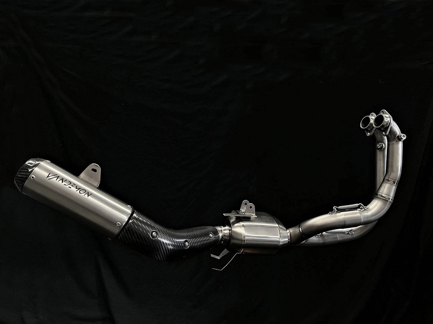 Vandemon Full Titanium Exhaust System Aprilia RS 660 & Tuono 660 2021-2024 - Adventure Parts