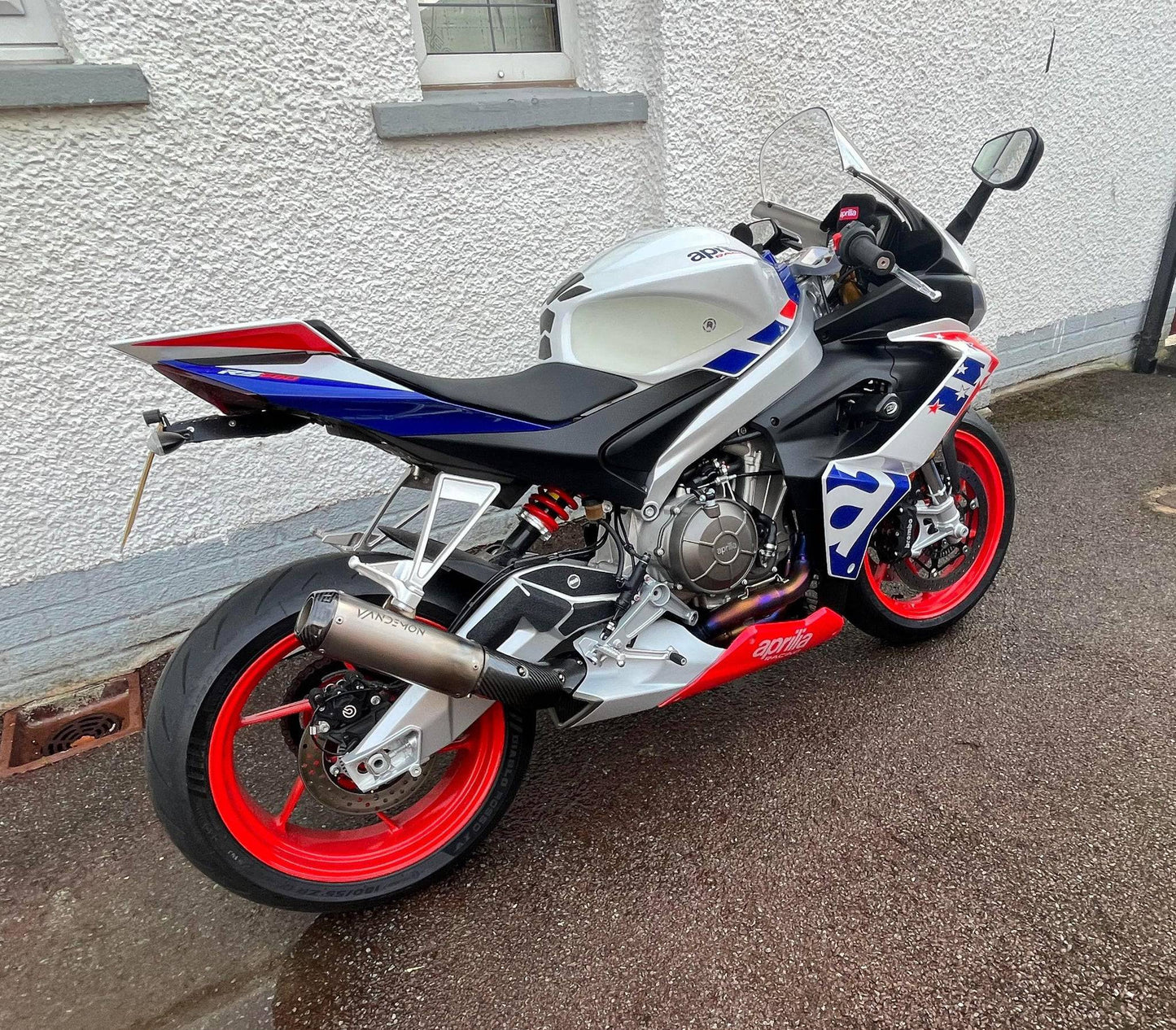 Vandemon Full Titanium Exhaust System Aprilia RS 660 & Tuono 660 2021-2024 - Adventure Parts
