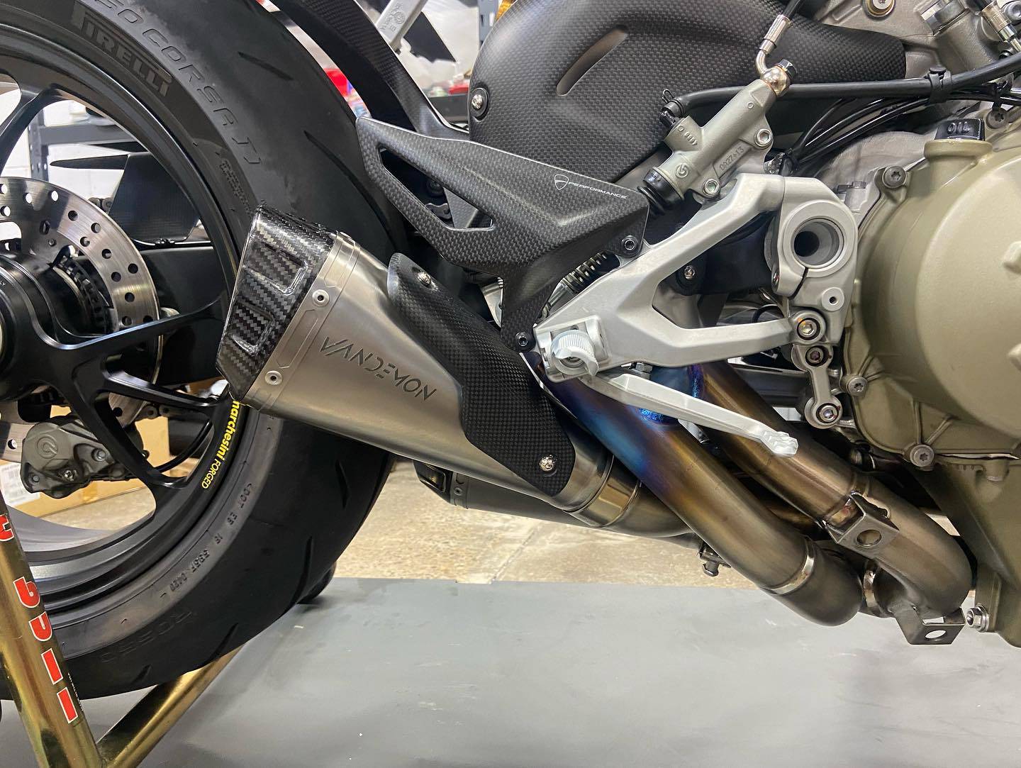 Vandemon Full Titanium Exhaust system Ducati V4 Panigale & Streetfighter 2023-2024 - Adventure Parts