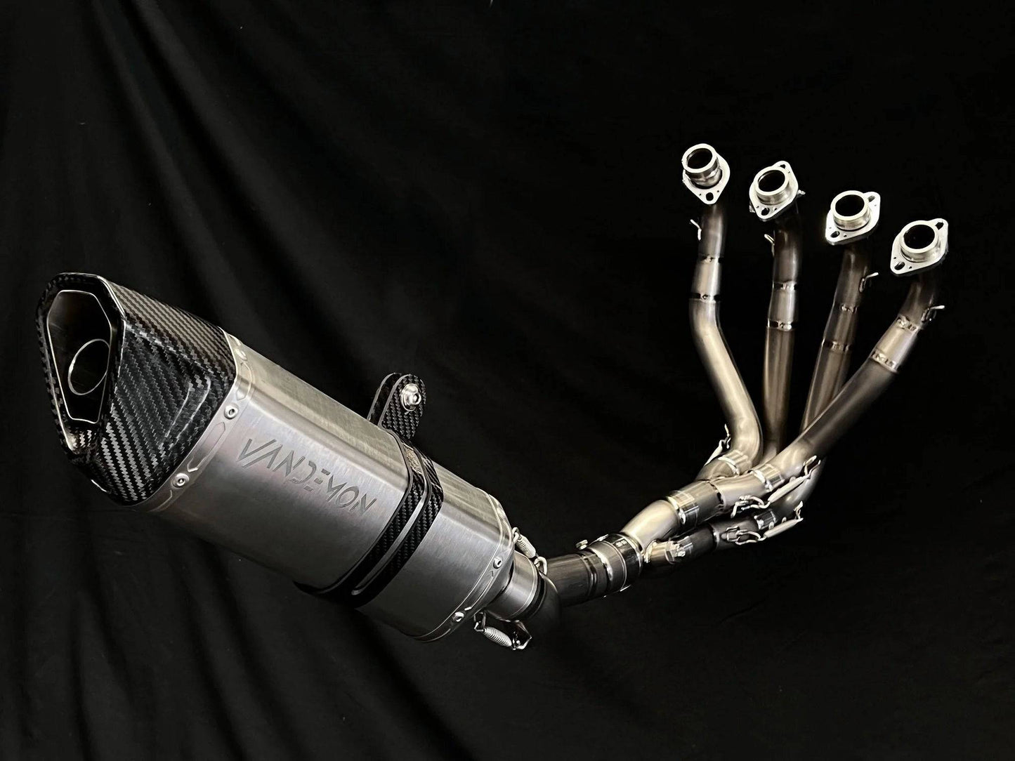 Vandemon Full Titanium Exhaust System Kawasaki Z900 2020-2024 - Adventure Parts