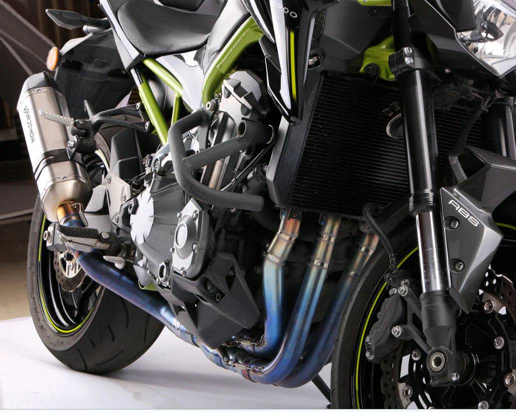 Vandemon Full Titanium Exhaust System Kawasaki Z900 2020-2024 - Adventure Parts