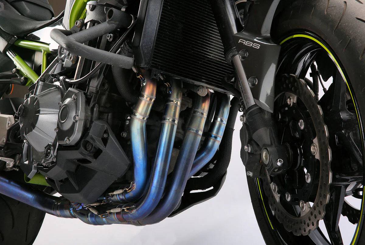 Vandemon Full Titanium Exhaust System Kawasaki Z900 2020-2024 - Adventure Parts
