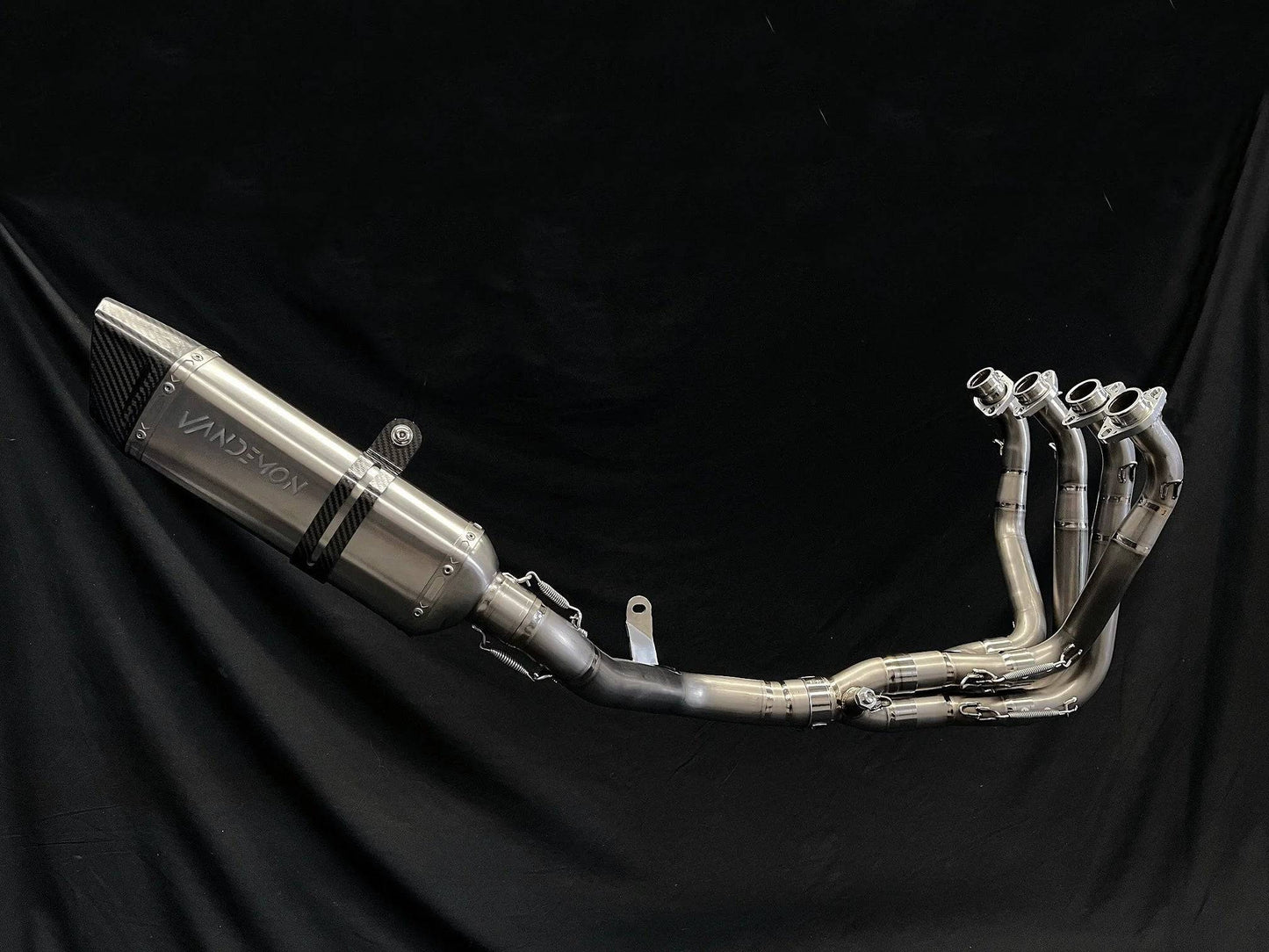 Vandemon Full Titanium Exhaust System Kawasaki Z900 2020-2024 - Adventure Parts