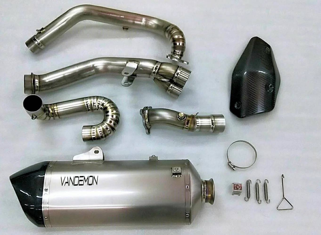 Vandemon Full Titanium Exhaust System KTM 1090-1190-1290 Adventure 2014-2019 - Adventure Parts