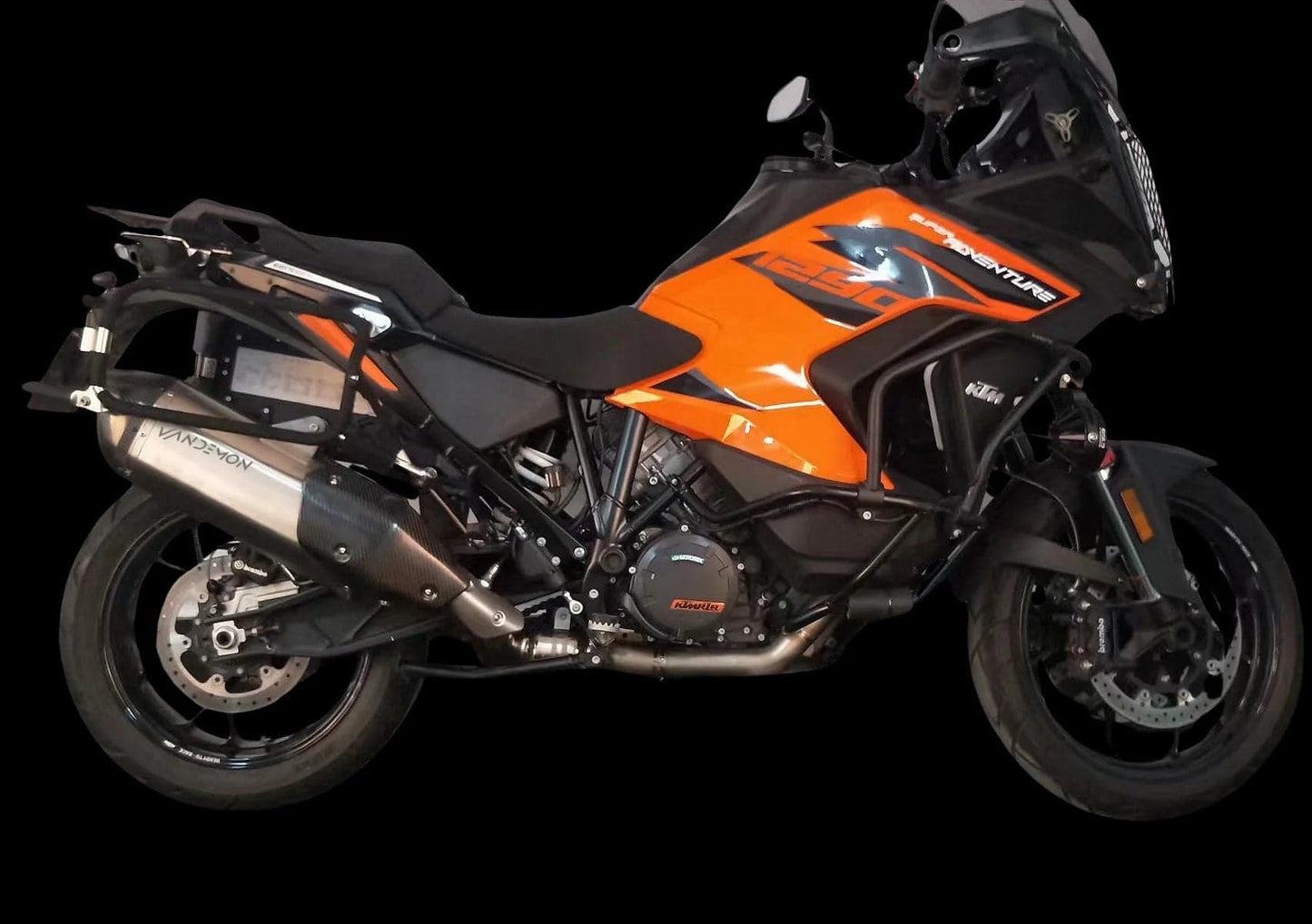 Vandemon Full Titanium Exhaust System KTM 1290 Super Adventure S & R 2020-2023 - Adventure Parts