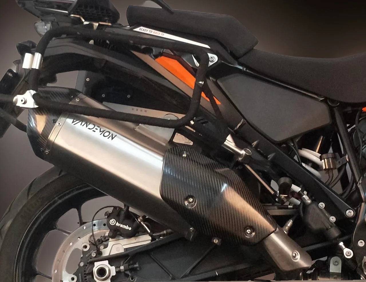 Vandemon Full Titanium Exhaust System KTM 1290 Super Adventure S & R 2020-2023 - Adventure Parts