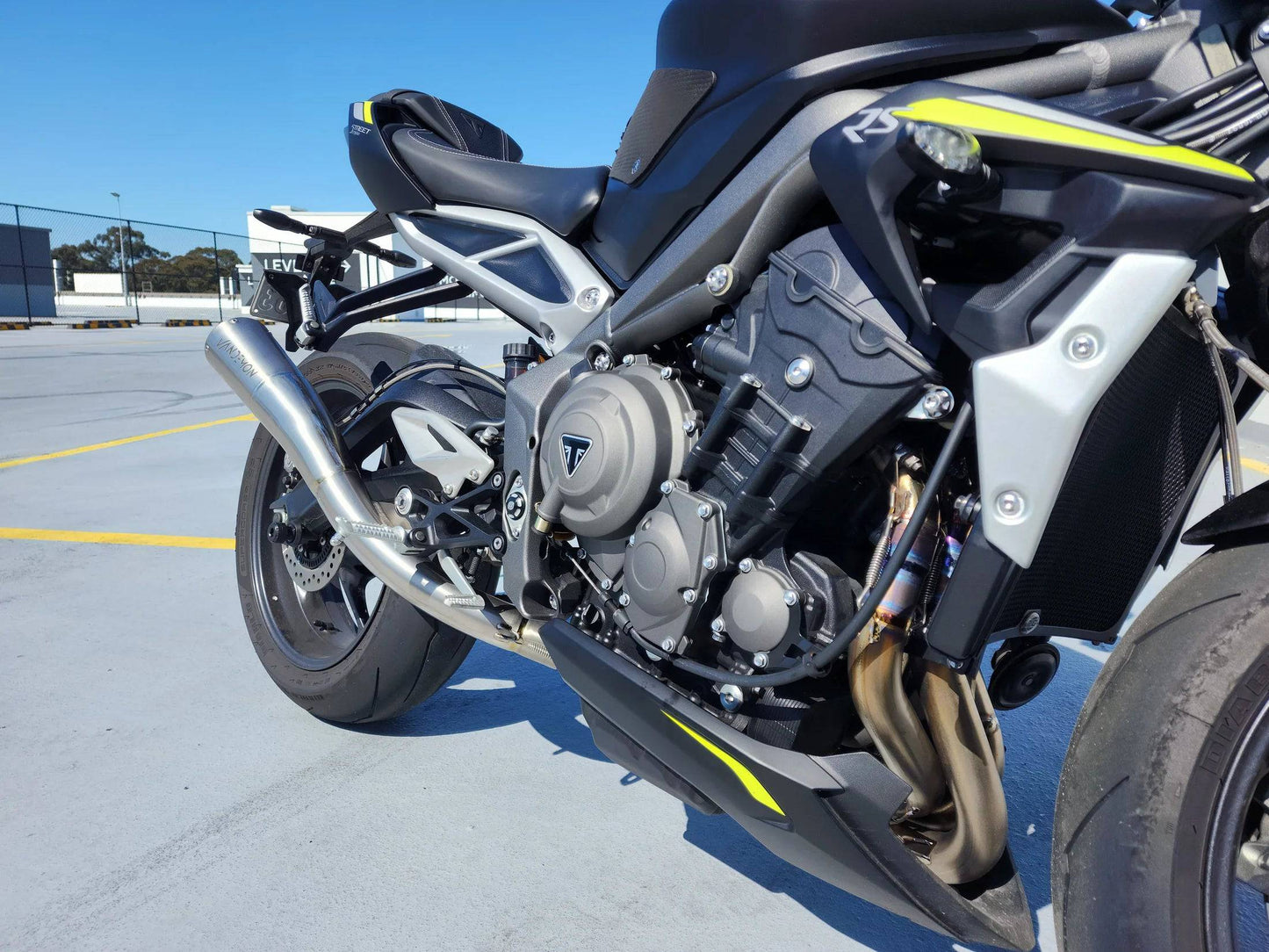 Vandemon Full Titanium Exhaust Triumph 765 S/R/RS Street Triple 2020-2024
