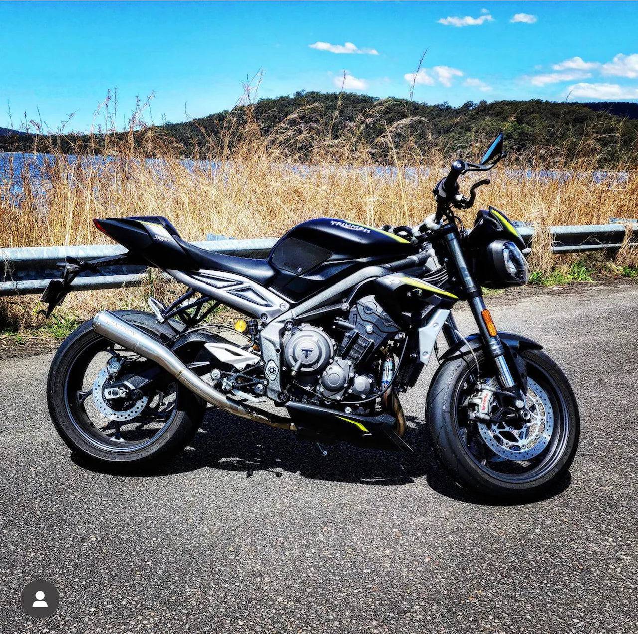Vandemon Full Titanium Exhaust Triumph 765 S/R/RS Street Triple 2020-2024