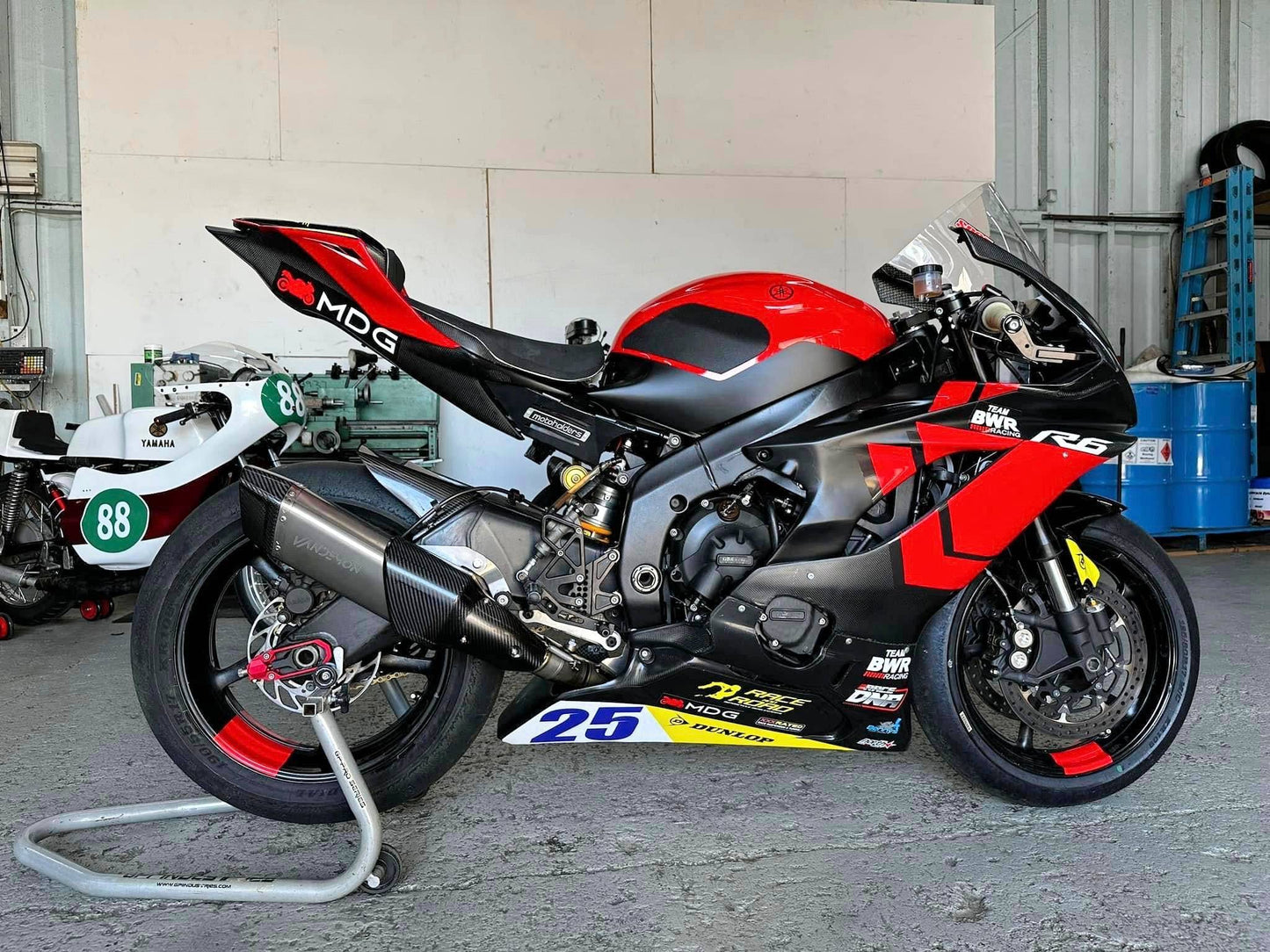 Vandemon Full Titanium Exhaust Yamaha YZF-R6 2008-2024 - Adventure Parts