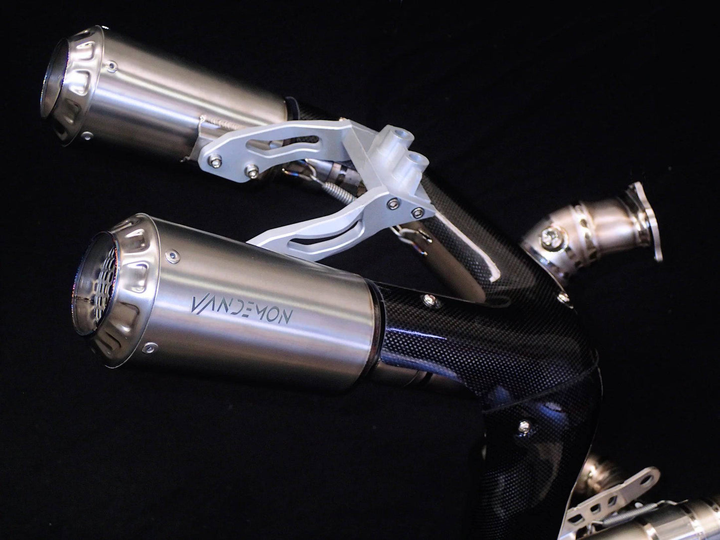 Vandemon Full Titanium High Mount Exhaust System Ducati Panigale 2020-2024/ Streetfighter V2 955 2021-2024