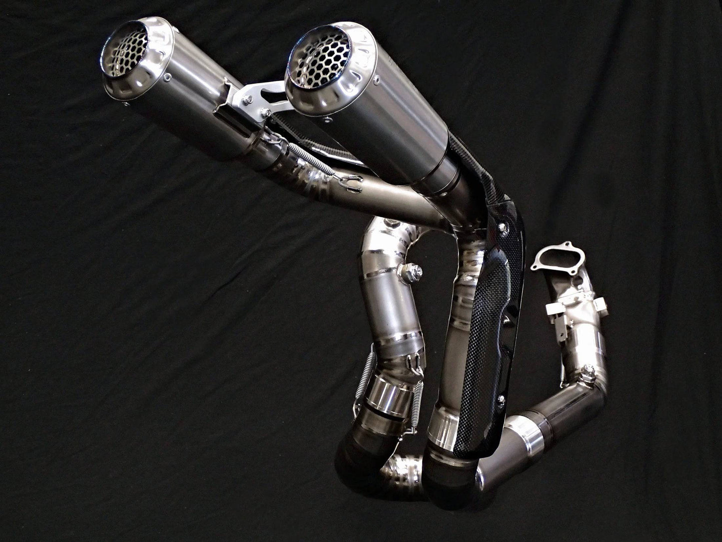 Vandemon Full Titanium High Mount Exhaust System Ducati Panigale 2020-2024/ Streetfighter V2 955 2021-2024
