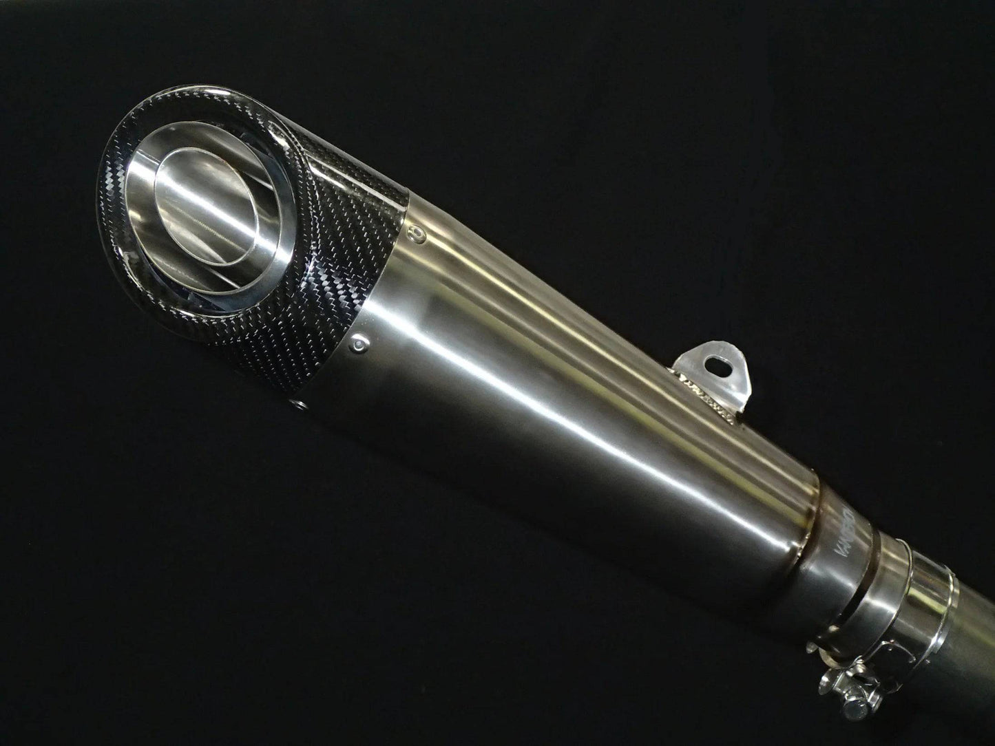 Vandemon H2R Titanium Carbon Tip Slip-On Kawasaki H2 SE SX V 2018-2024 - Adventure Parts