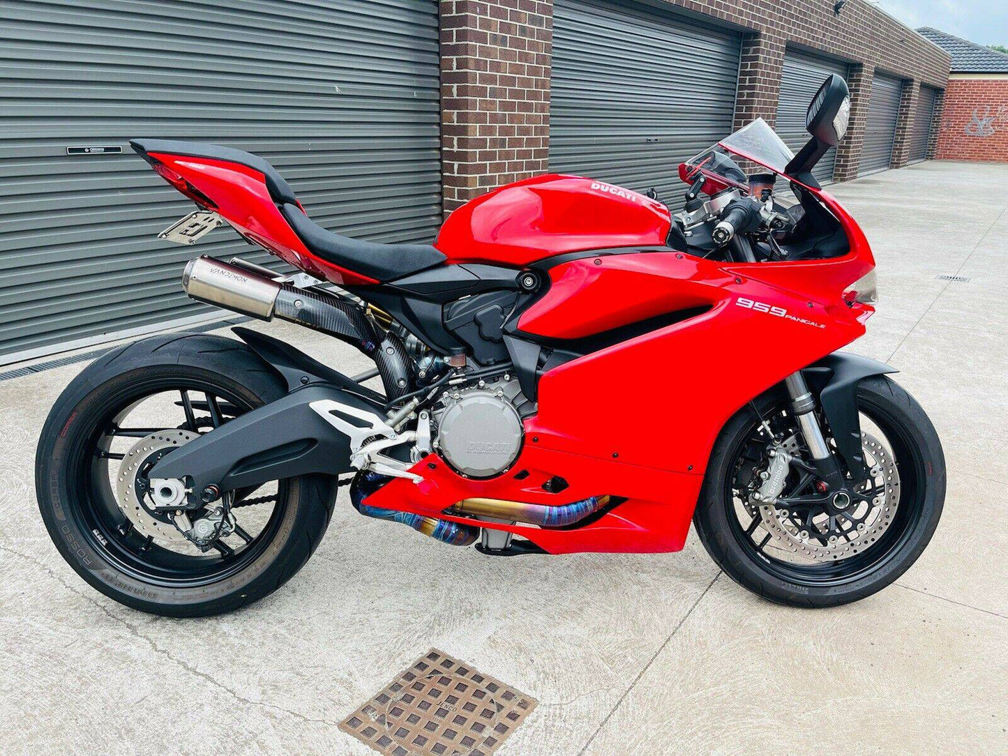 Vandemon High Mount Titanium Exhaust System Ducati Panigale 899-959 & Corse - Adventure Parts