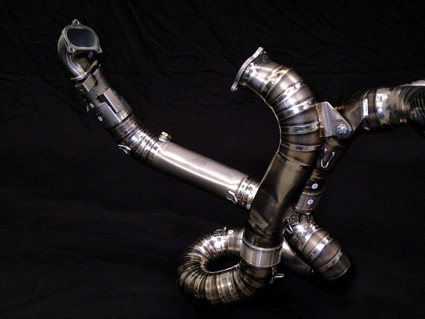 Vandemon High Mount Titanium Exhaust System Ducati Panigale 899-959 & Corse - Adventure Parts