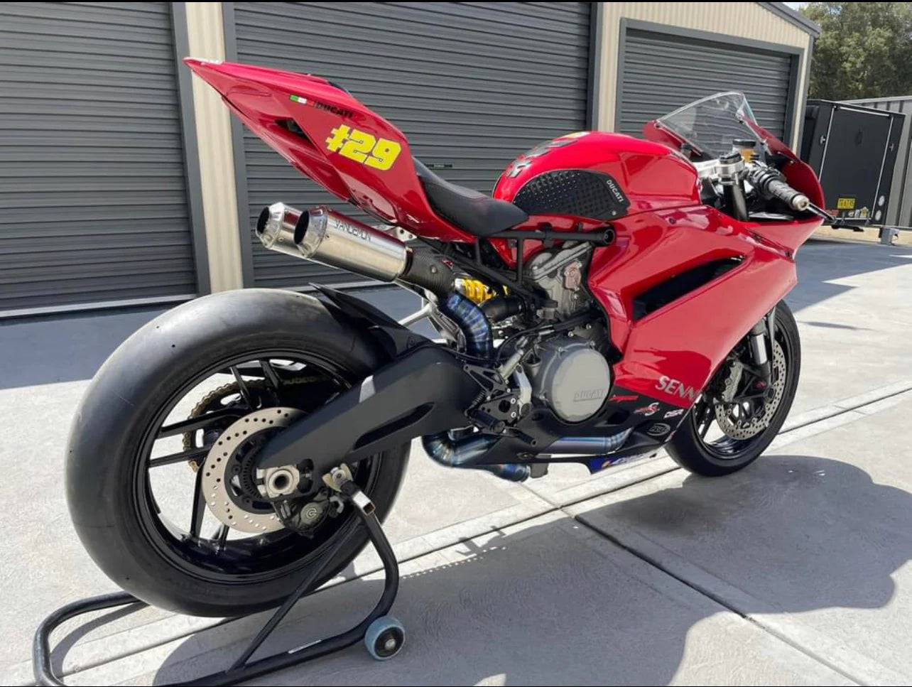 Vandemon High Mount Titanium Exhaust System Ducati Panigale 899-959 & Corse - Adventure Parts