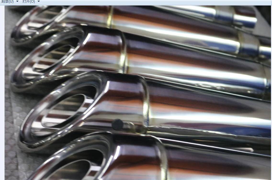 Vandemon Polished Titanium Exhaust System Kawasaki Ninja H2 & H2R 2015-24 - Adventure Parts