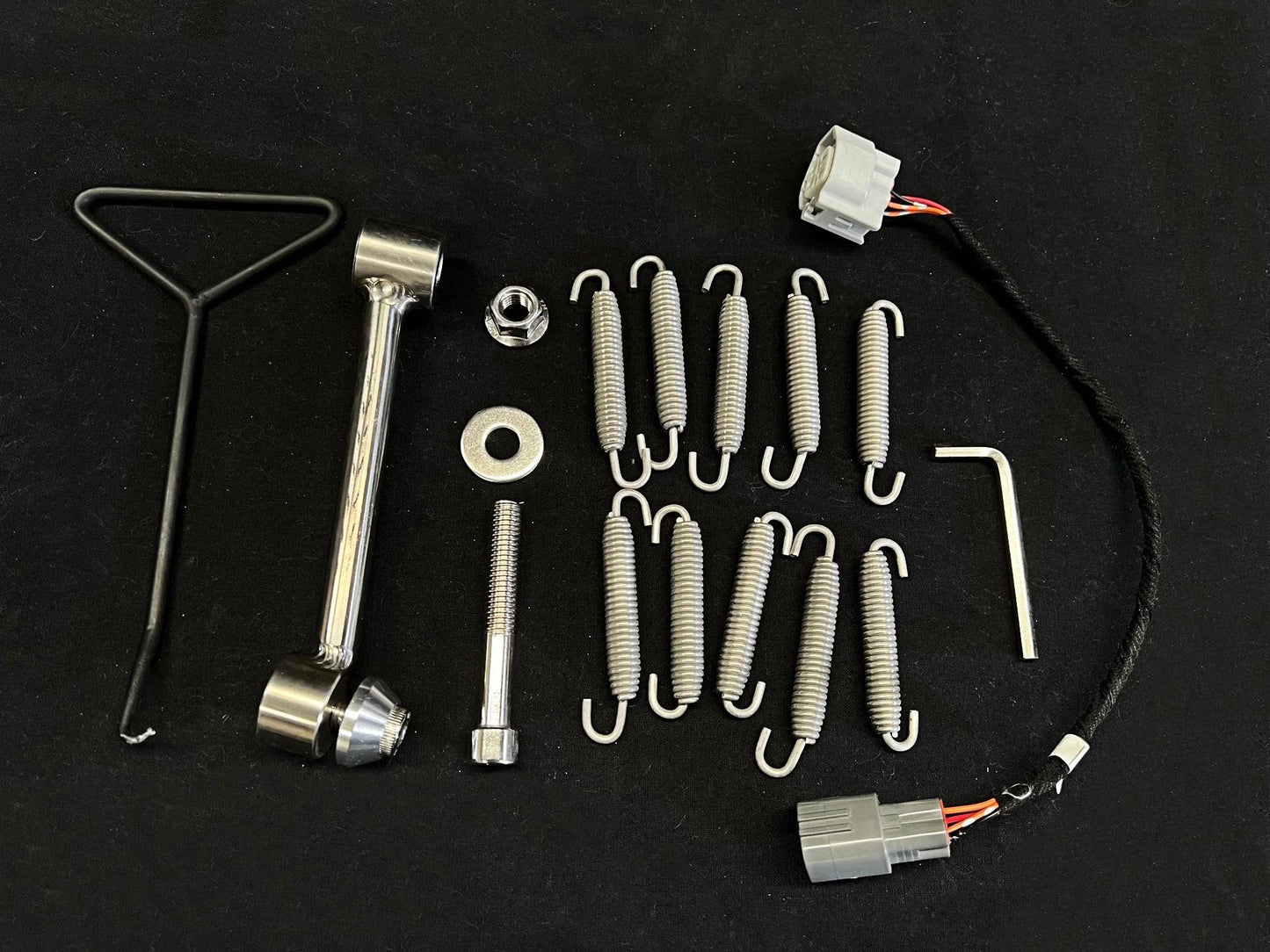 Vandemon Polished Titanium Exhaust System Kawasaki Ninja ZH2 2020-2024 - Adventure Parts