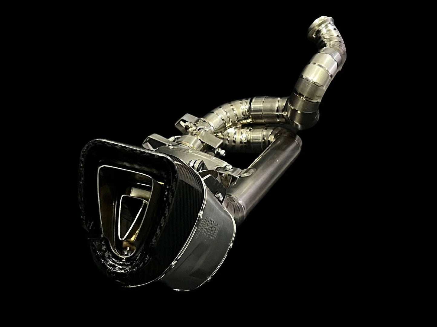 Vandemon Side Mount Titanium Exhaust System KTM Superduke 1290/1390R/RR 2020-2024 - Adventure Parts