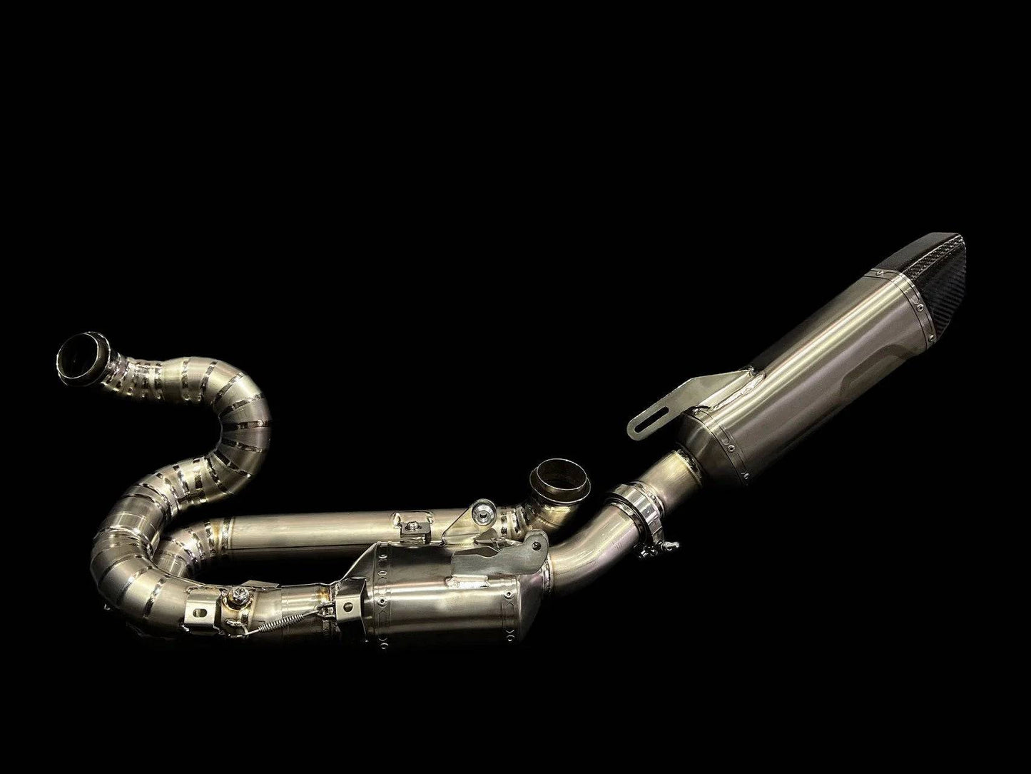 Vandemon Side Mount Titanium Exhaust System KTM Superduke 1290/1390R/RR 2020-2024 - Adventure Parts