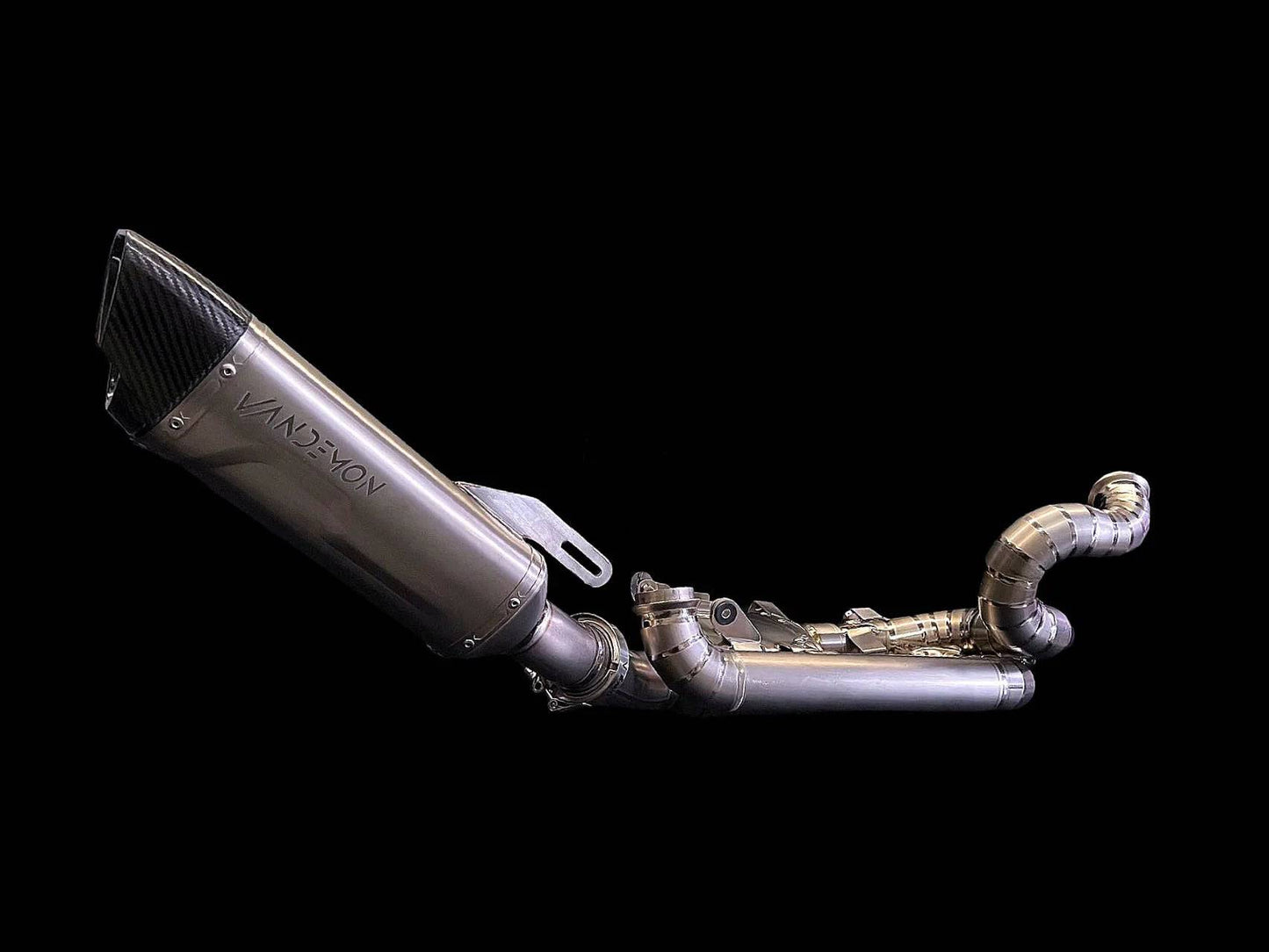 Vandemon Side Mount Titanium Exhaust System KTM Superduke 1290/1390R/RR 2020-2024 - Adventure Parts