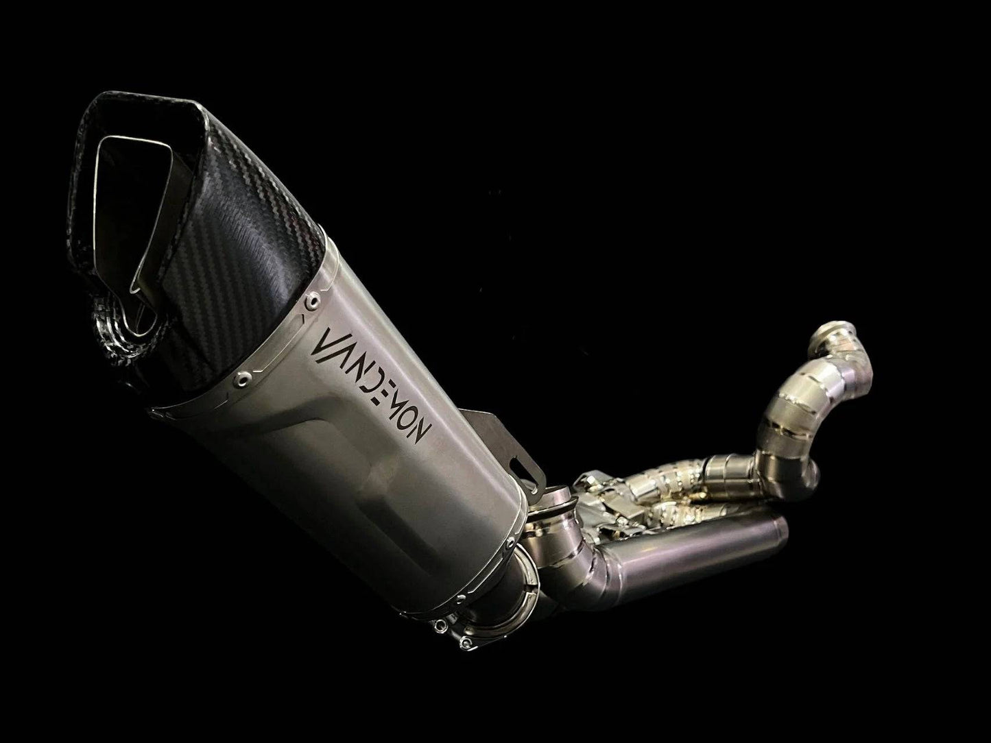 Vandemon Side Mount Titanium Exhaust System KTM Superduke 1290/1390R/RR 2020-2024 - Adventure Parts
