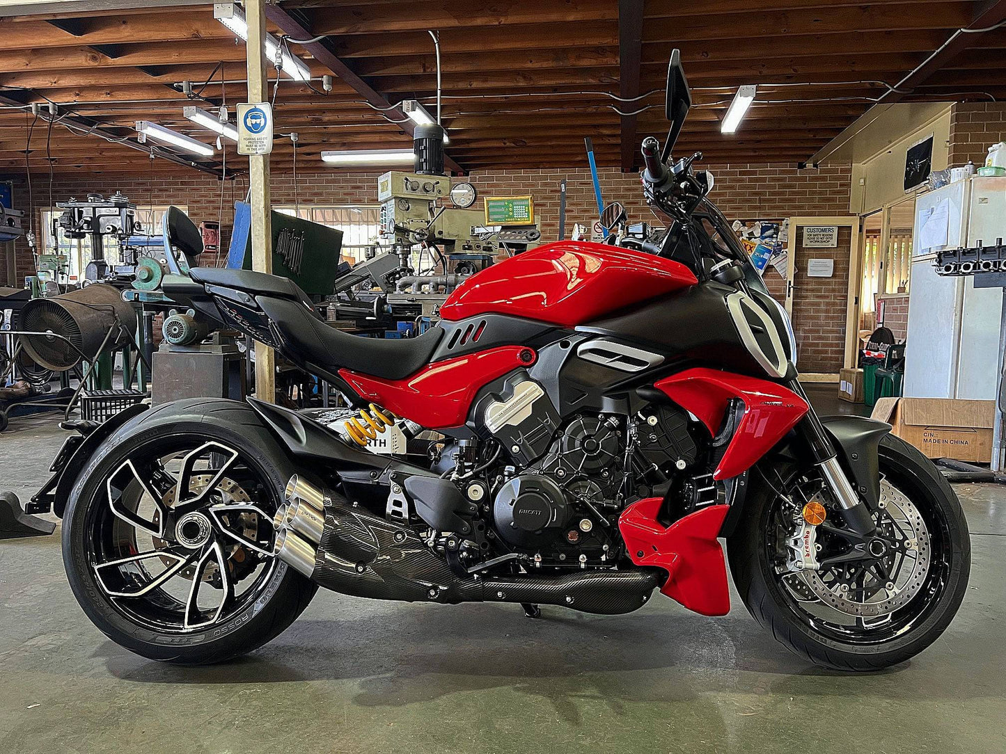 Vandemon Stealth Bimodal Quattro Titanium Exhaust System Ducati Diavel V4 2023-2024 - Adventure Parts