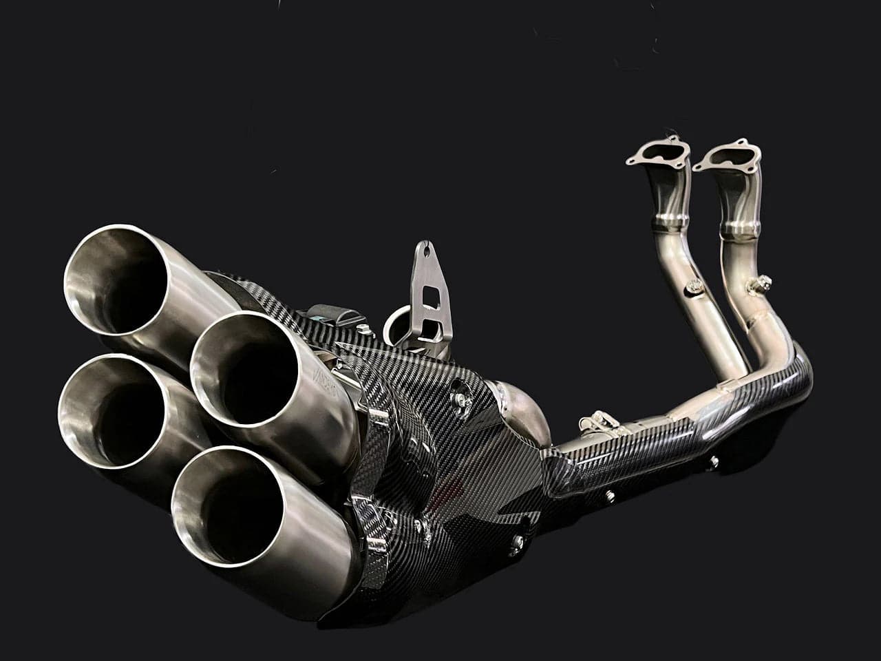 Vandemon Stealth Bimodal Quattro Titanium Exhaust System Ducati Diavel V4 2023-2024 - Adventure Parts