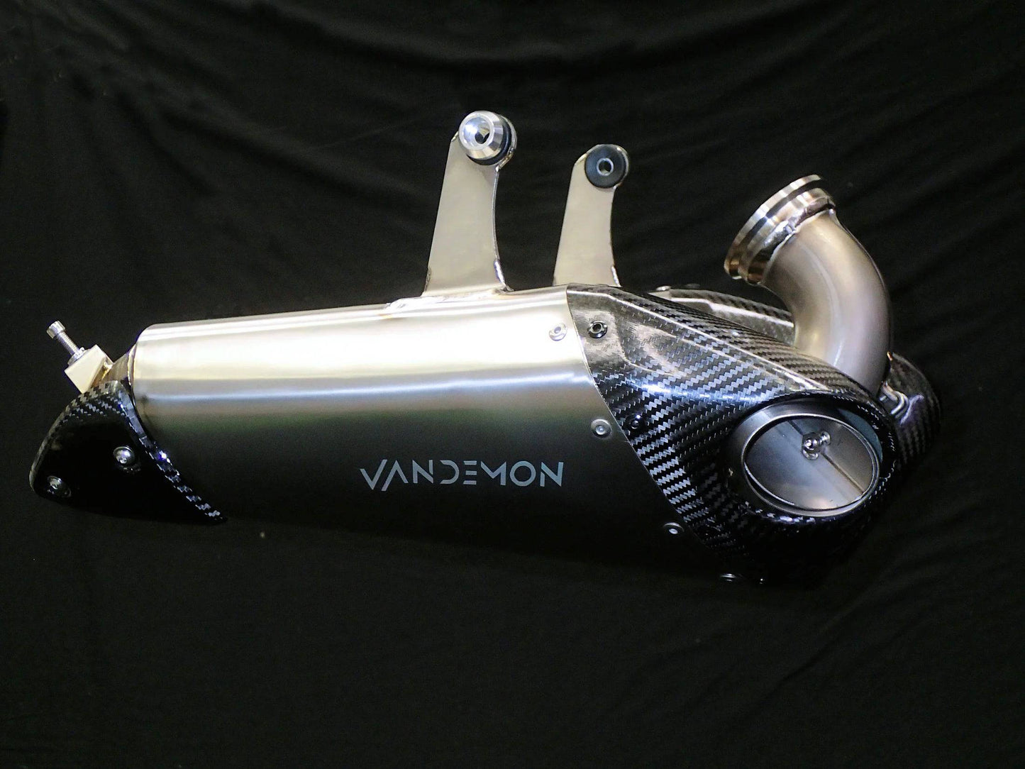 Vandemon Titanium Belly Slip-On Ducati V2 Panigale & Streetfighter